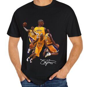 NWT Kobe Bryant Tribute T Shirt 1 Side Full Color